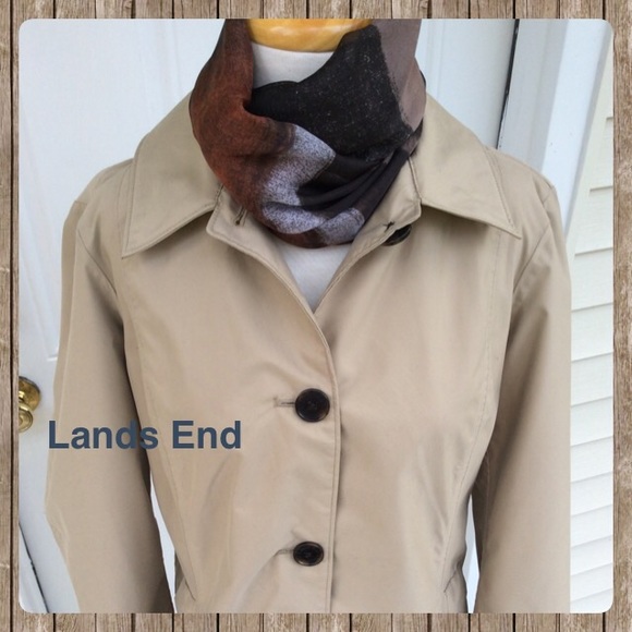 Lands End (worn once) Raincoat - Picture 4 of 6